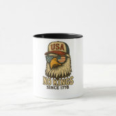 Geen koningen in Amerika, herdenkingsdag, 4 juli Mok (Midden)