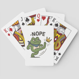 Geen koningen in Amerika Kikker Geen koningen Demo Pokerkaarten