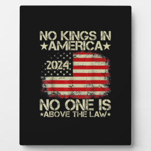 Geen Koningen In Amerika Minimal Clean Fotoplaat