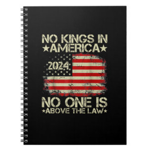 Geen Koningen In Amerika Minimal Clean Notitieboek