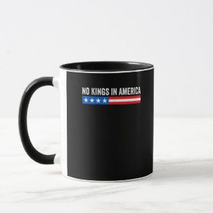 Geen Koningen In Amerika Patriotische Stijl Mok