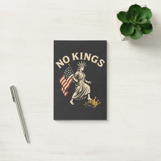 Geen Koningen In Amerika  Post-it® Notes (Kantoor)