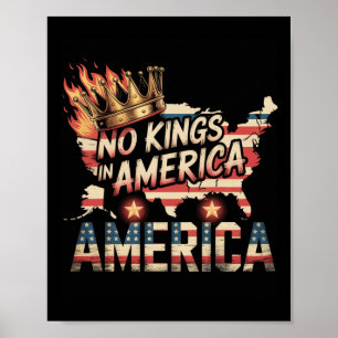 Geen koningen in Amerika Poster