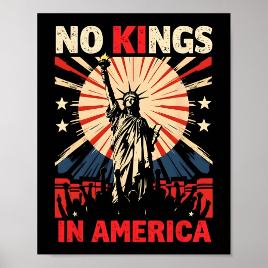 Geen koningen in Amerika Poster (Voorkant)