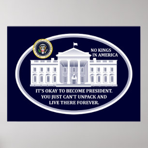 Geen koningen in Amerika Poster