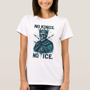 Geen koningen in Amerika, protest op Koningsdag T-shirt