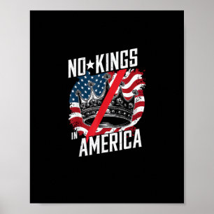 Geen Koningen In Amerika Rechtelijke Uitspraak Pro Poster