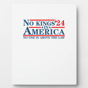 Geen Koningen In Amerika Retro Klassieker Fotoplaat