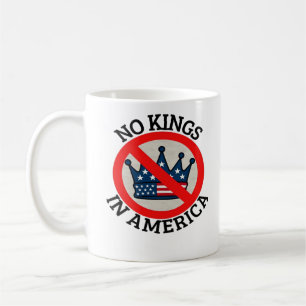 Geen Koningen In Amerika Retro Klassieker Koffiemok