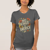 Geen koningen in Amerika Rosy Design T-shirt (Voorkant)