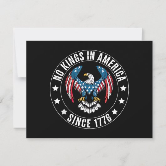 Geen koningen in Amerika sinds 1776 (Voorkant)