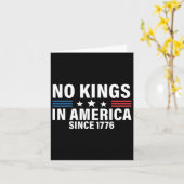 Geen koningen in Amerika sinds 1776 1 Kaart (Gele Bloem)