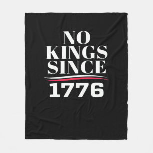 Geen Koningen In Amerika Sinds 1776 #1 Klassieker Fleece Deken