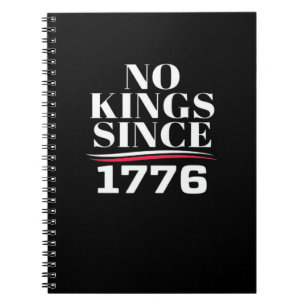 Geen Koningen In Amerika Sinds 1776 #1 Klassieker Notitieboek