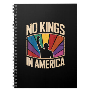 Geen Koningen In Amerika Sinds 1776 Creatief Desig Notitieboek