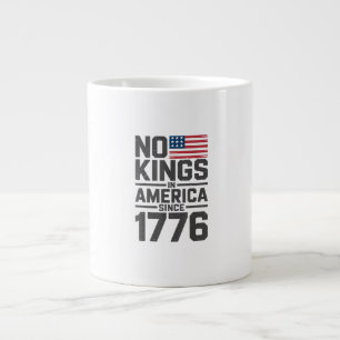 Geen Koningen In Amerika Sinds 1776 Creatief Ontwe Grote Koffiekop