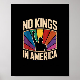Geen Koningen In Amerika Sinds 1776 Creatief Ontwe Poster