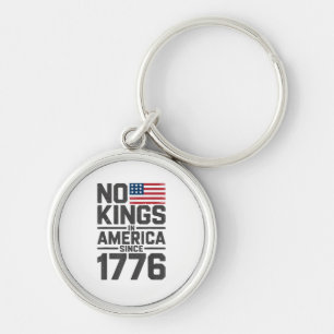 Geen Koningen In Amerika Sinds 1776 Creatief Ontwe Sleutelhanger