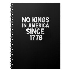 Geen Koningen In Amerika Sinds 1776 Democraten Pat Notitieboek