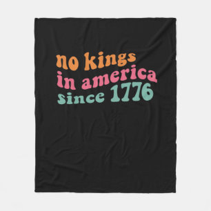 Geen Koningen In Amerika Sinds 1776 Freedom Classi Fleece Deken
