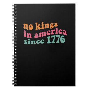 Geen Koningen In Amerika Sinds 1776 Freedom Classi Notitieboek
