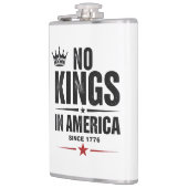 Geen Koningen In Amerika Sinds 1776 Heupfles (Links)