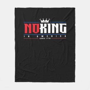 Geen koningen in Amerika sinds 1776 Klassiek Fleece Deken