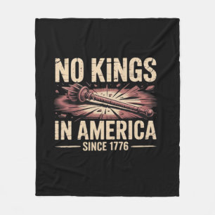 Geen Koningen In Amerika Sinds 1776 Koning Gratis  Fleece Deken