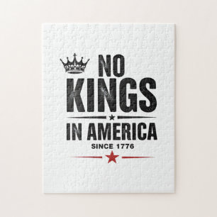 Geen koningen in Amerika sinds 1776 Legpuzzel