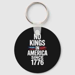 Geen Koningen In Amerika Sinds 1776 Minimaal Schoo Sleutelhanger