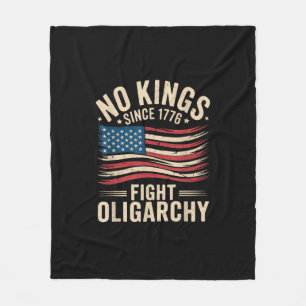 Geen Koningen In Amerika Sinds 1776  Oligarchie Pa Fleece Deken