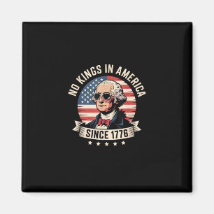 Geen Koningen In Amerika Sinds 1776 Ontwerp Magneet