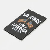 Geen koningen in Amerika sinds 1776 Post-it® Notes (Schuin)