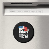 Geen Koningen In Amerika Sinds 1776 Protest Creati Magneet (Insitu (Vaatwasser))