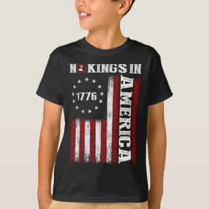 Geen koningen in Amerika sinds 1776 Shirt Amerikaa