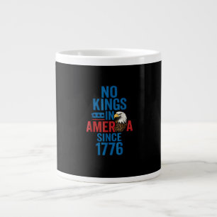 Geen Koningen In Amerika Sinds 1776 T-shirt Geen K Grote Koffiekop