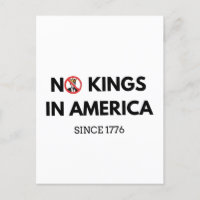 Geen koningen in Amerika sinds 1776