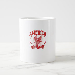 Geen Koningen In Amerika Sinds 1776 USA Adelaar Grote Koffiekop