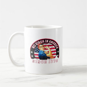 Geen Koningen In Amerika Sinds 1776 USA Vlag Save  Koffiemok
