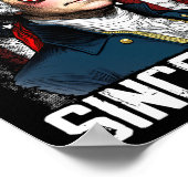 Geen koningen in Amerika sinds 1776 verontrustte A Poster (Hoek)