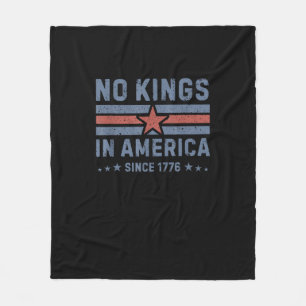 Geen Koningen In Amerika Sinds 1776 Vintage Fleece Deken