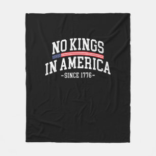 Geen Koningen In Amerika Sinds 1776 Vrijheid Geest Fleece Deken