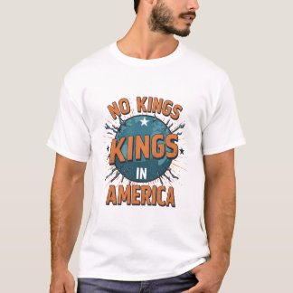 Geen koningen in Amerika - Statement Graphic T-shi T-shirt