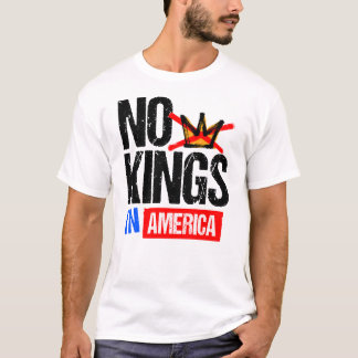 GEEN KONINGEN IN AMERIKA T-SHIRT
