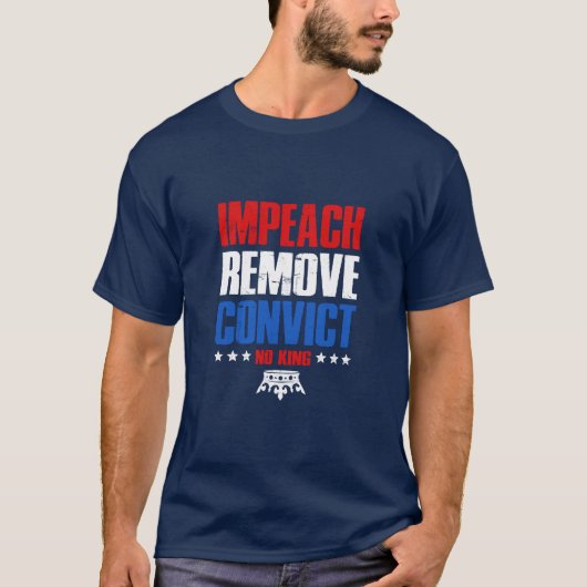 Geen koningen in Amerika T-shirt (Voorkant)