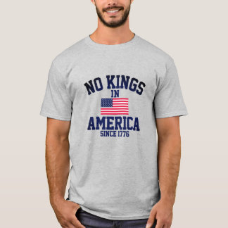 Geen koningen in Amerika T-shirt