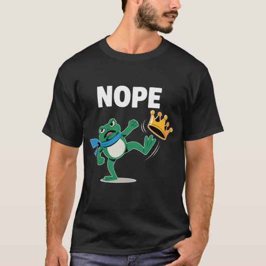 Geen koningen in Amerika T-shirt (Voorkant)
