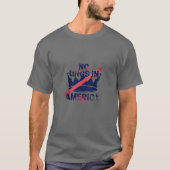 Geen koningen in Amerika T-shirt (Voorkant)