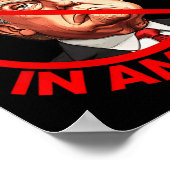 Geen koningen in Amerika tegen Trump Poster (Hoek)