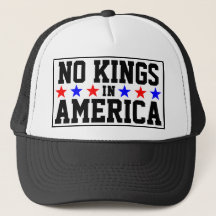 Geen koningen in Amerika Trucker Hat